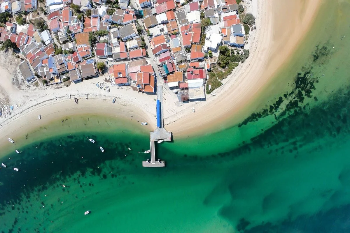 Alojamento em Olhão com vista para a Ria Formosa e a Ilha da Armona